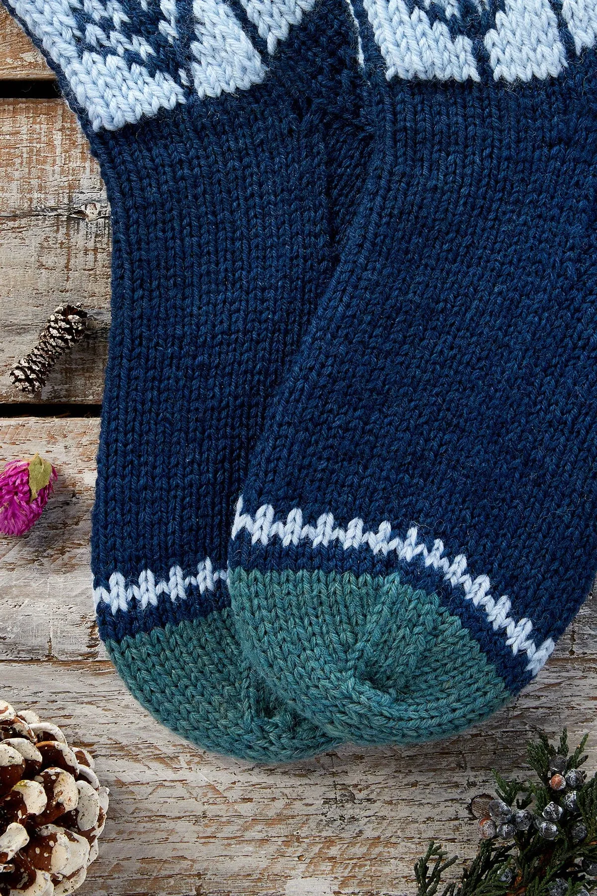 12 Days - 2023 - Blue Spruce Socks