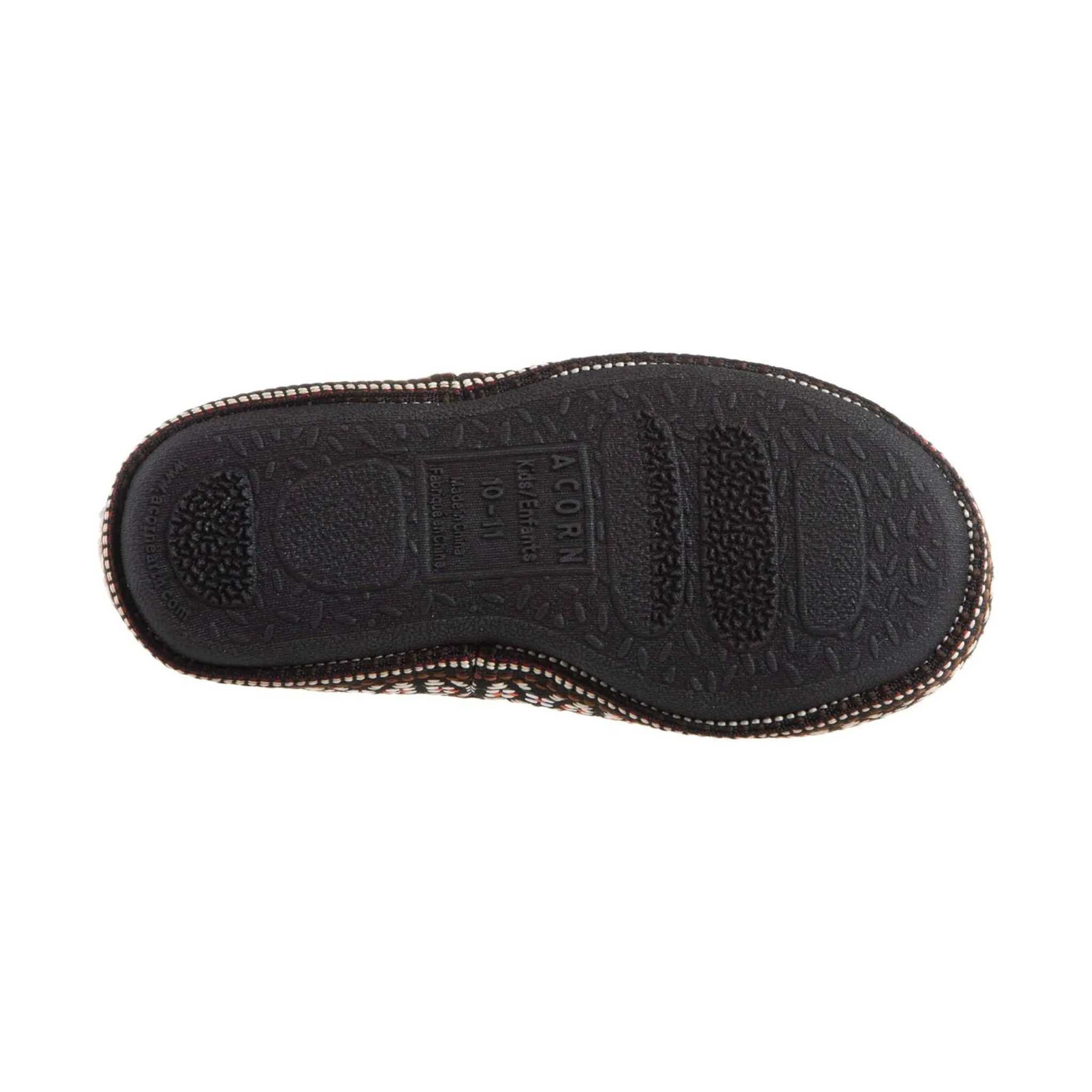 Acorn Kids' L'il Woven Trim Moc Slippers - Iris