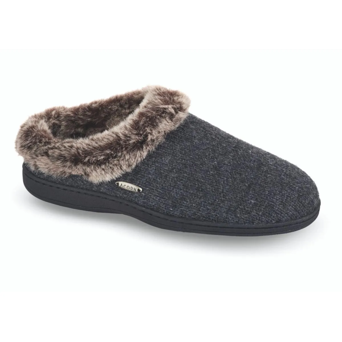 Acorn Women's Faux Fur Chinchilla Ragg Slippers