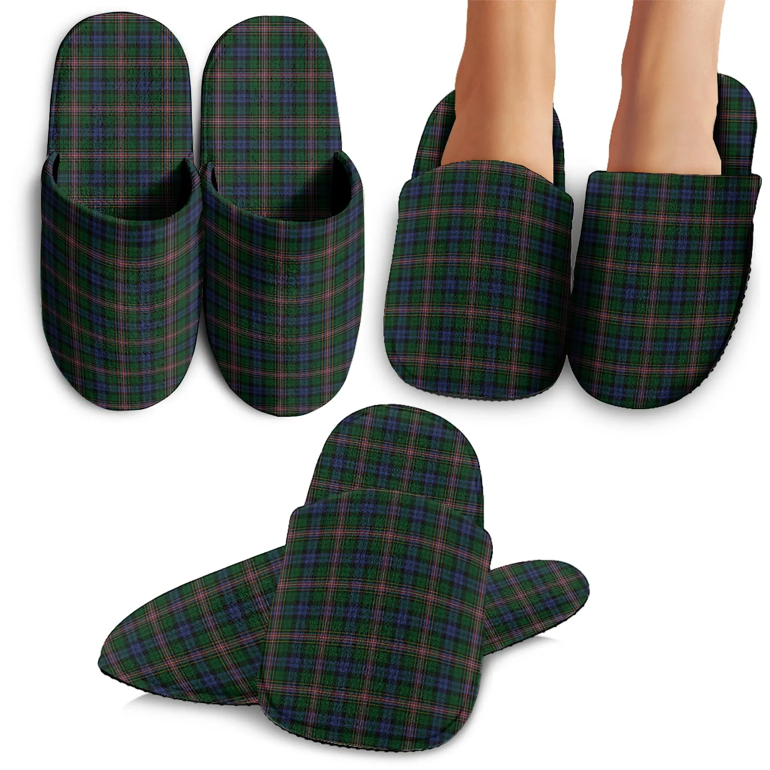 Allison Tartan Home Slippers