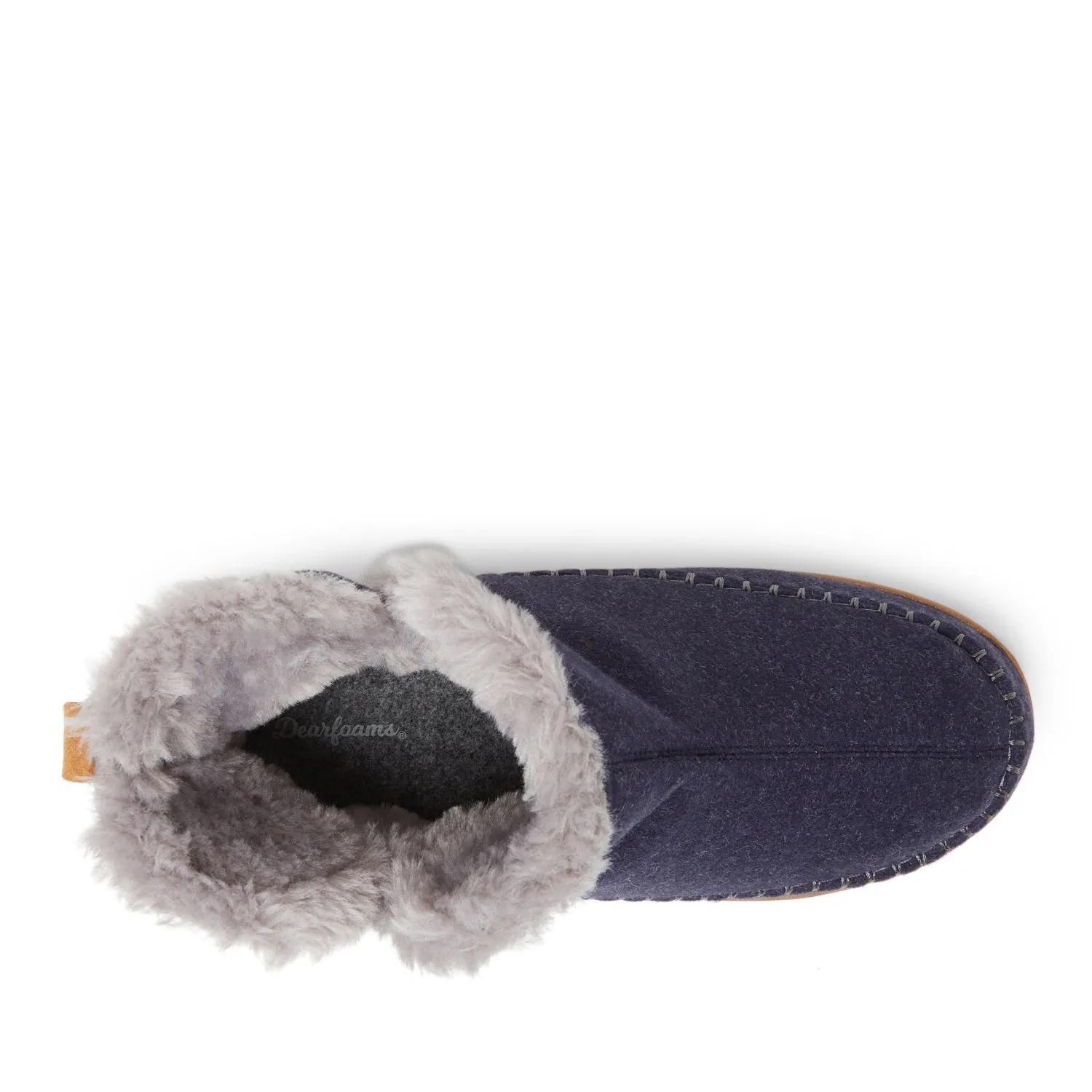 Alpine By Dearfoams Mens Brixen Bootie Slipper