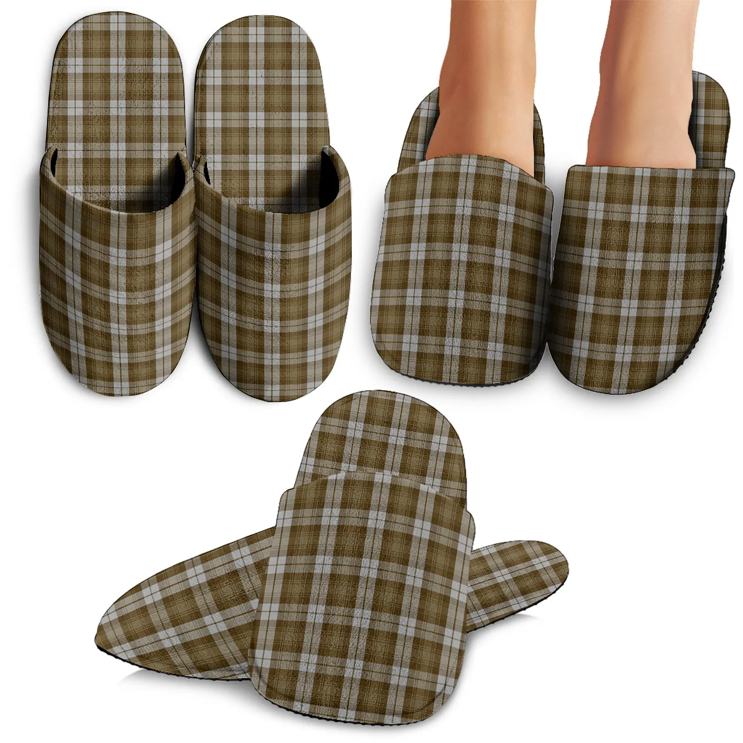 Baillie Dress Tartan Home Slippers