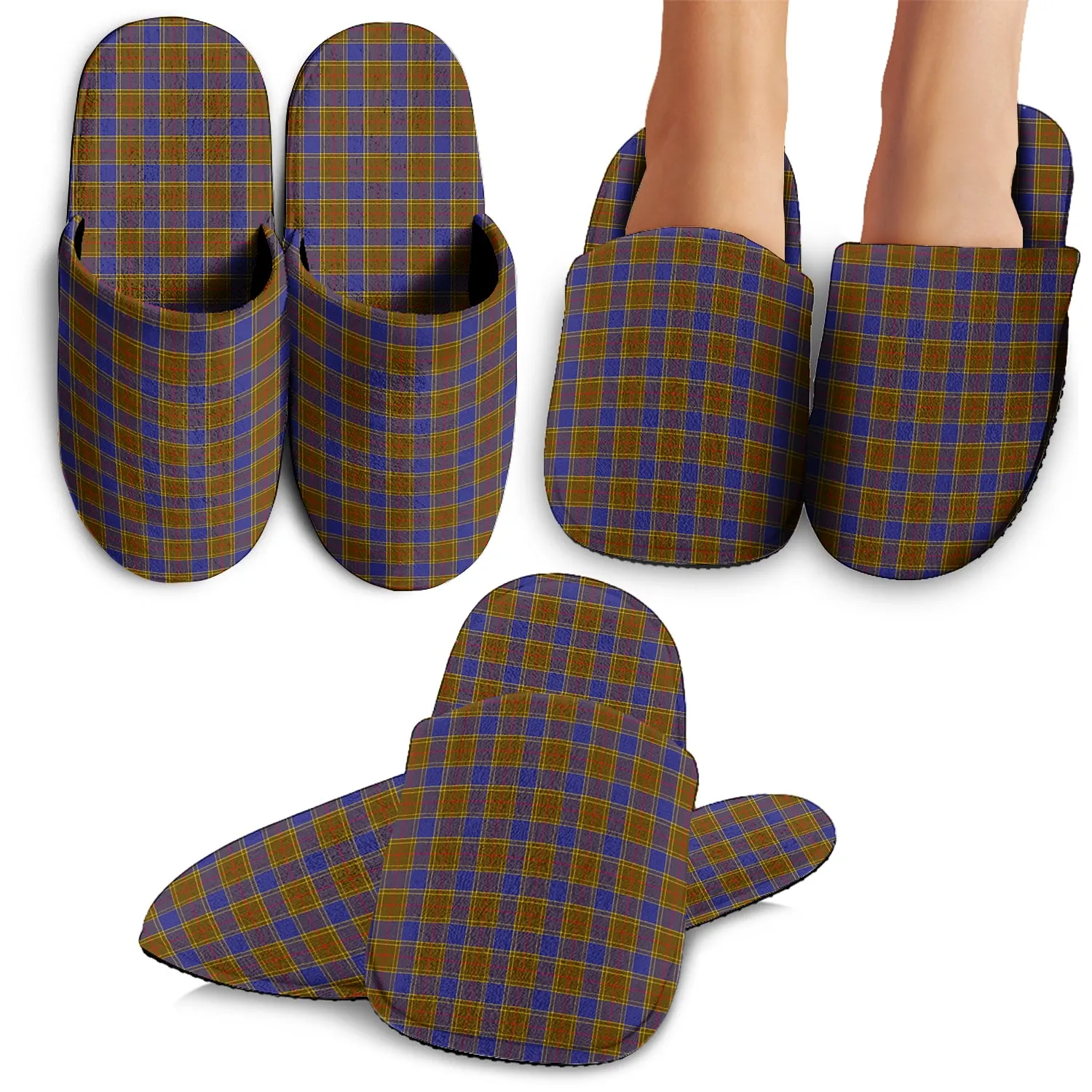 Balfour Tartan Home Slippers