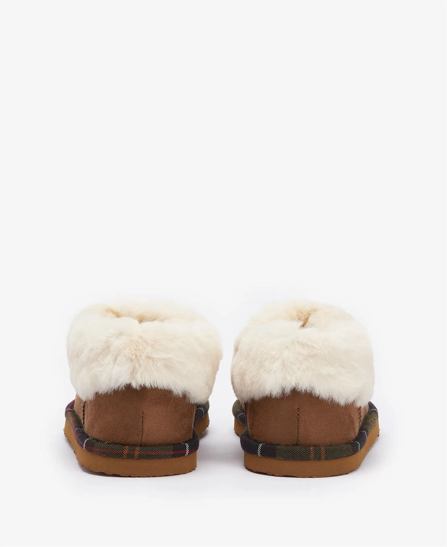 Barbour Eloise Women's Camel Boot Slippers