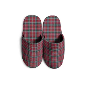 British Columbia Province Canada Tartan Home Slippers