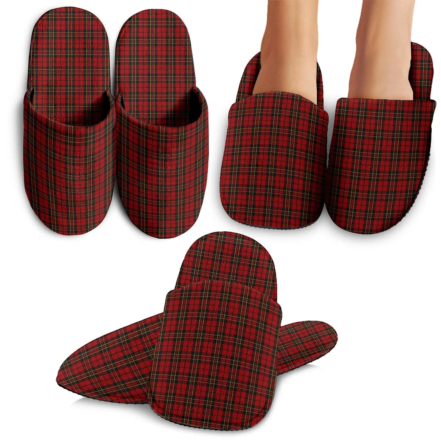 Brodie Tartan Home Slippers