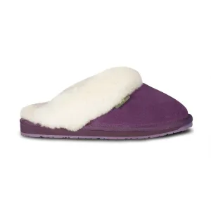 Cloud Nine Sheepskin Ladies Purple Scuff