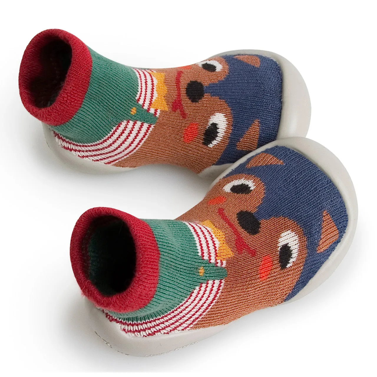 collégien Chaussettes Le Loup Sock Slippers