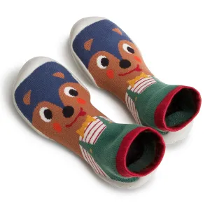 collégien Chaussettes Le Loup Sock Slippers