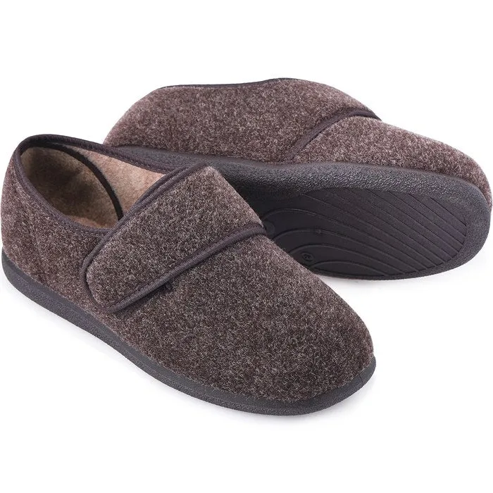 CosyFeet Richie - 3H Mens Extra Roomy Slippers - Ireland