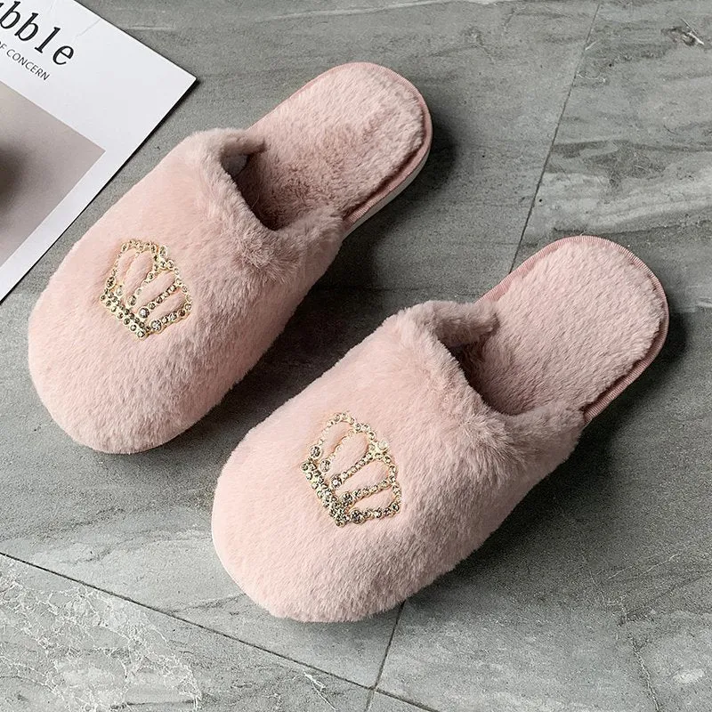 Crown Slippers for Women