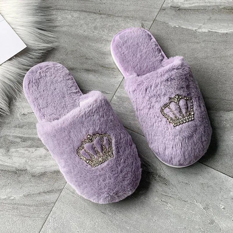 Crown Slippers for Women