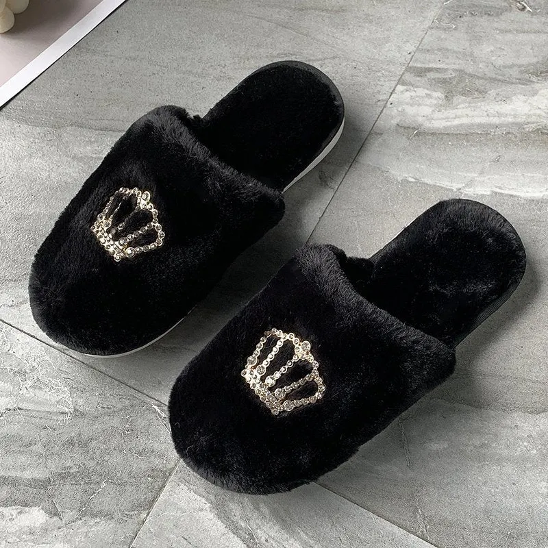 Crown Slippers for Women