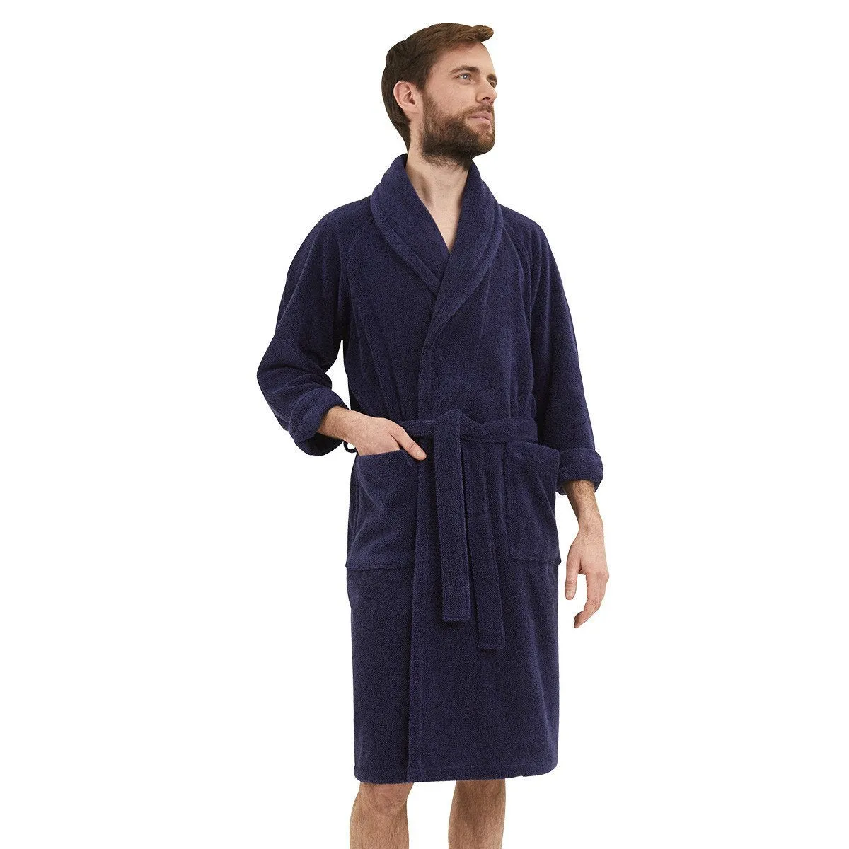 Etoile Marine Bathrobe by Yves Delorme