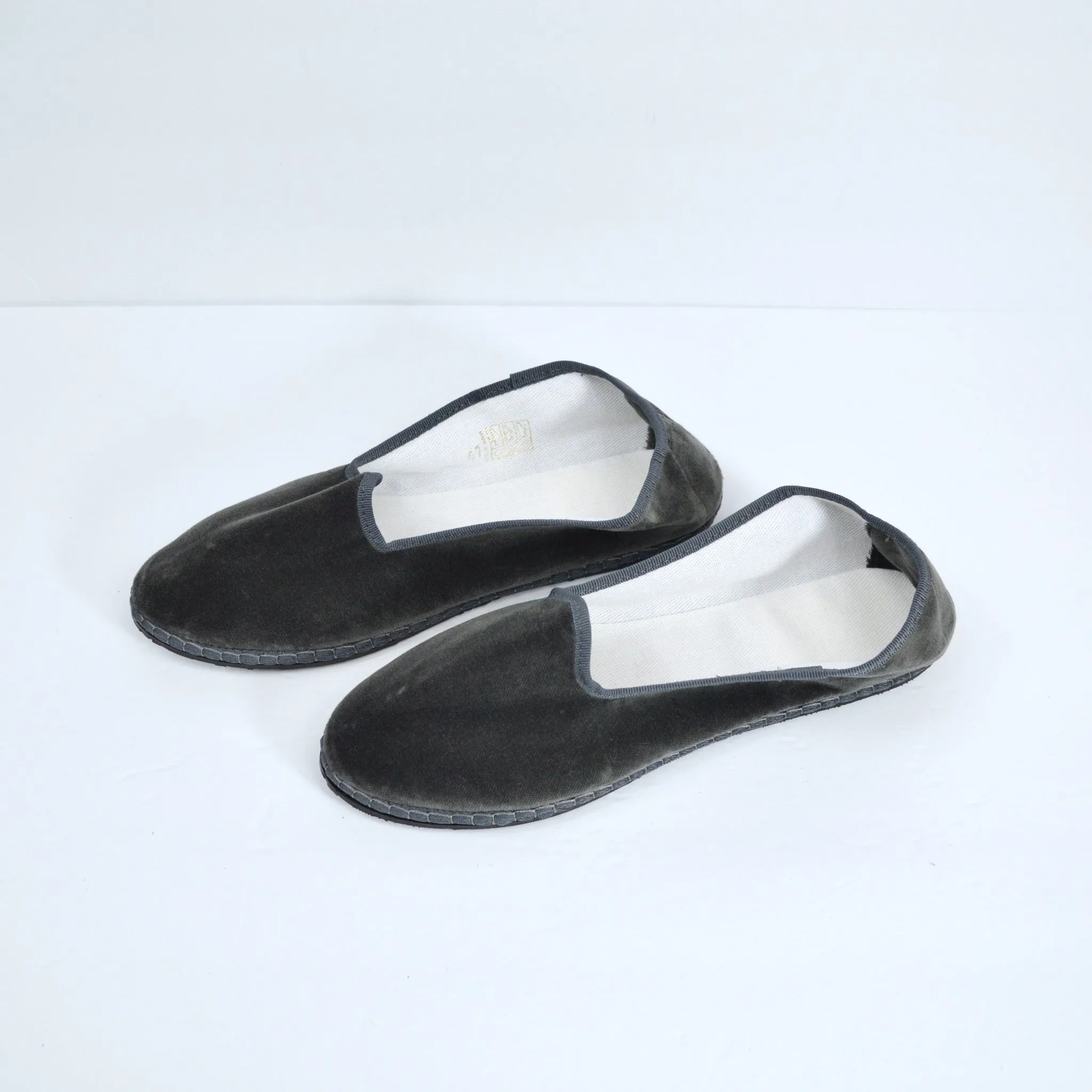 Friulane Velvet Slipper Shoes, Unisex, Made in Italy