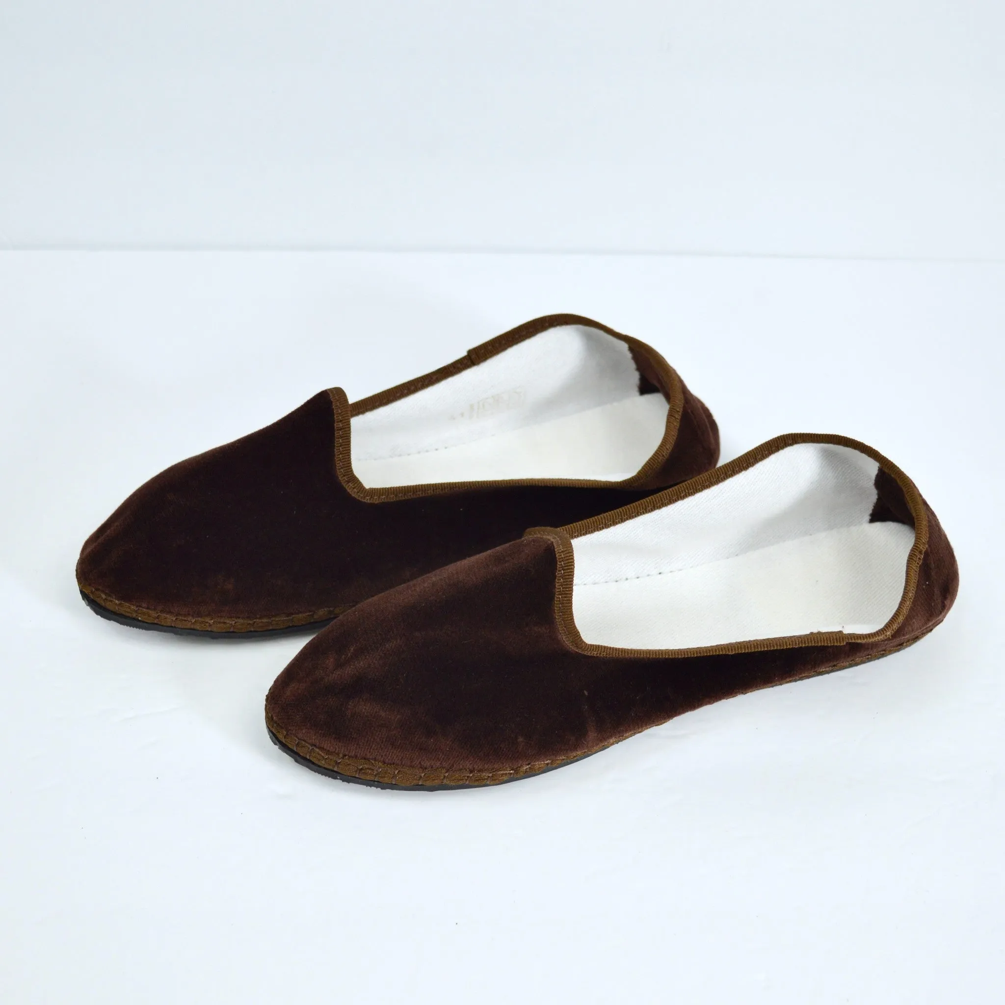 Friulane Velvet Slipper Shoes, Unisex, Made in Italy