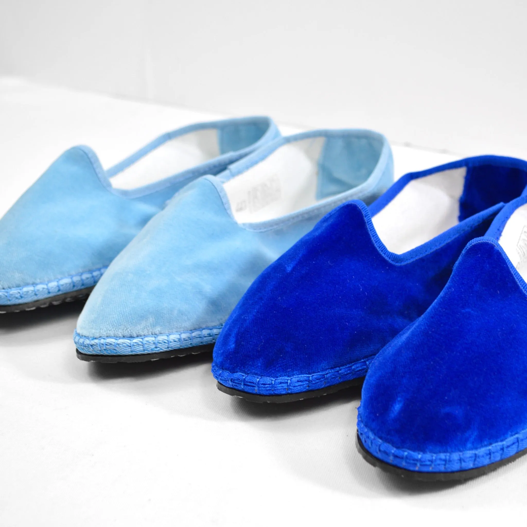 Friulane Velvet Slipper Shoes, Unisex, Made in Italy