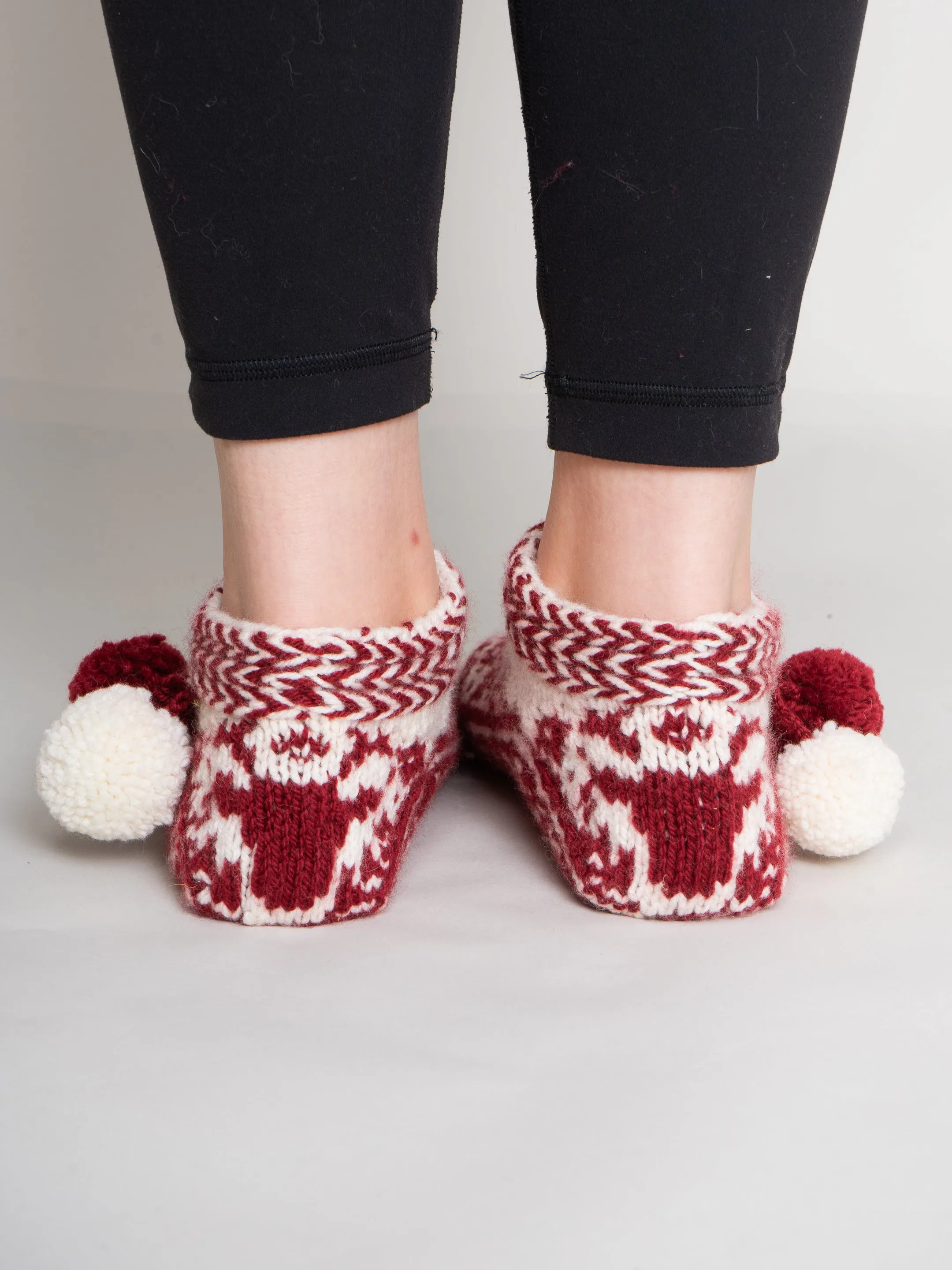 Glad Tidings Slippers by Caitlin Shepherd <br/><small>knitting pattern</small>