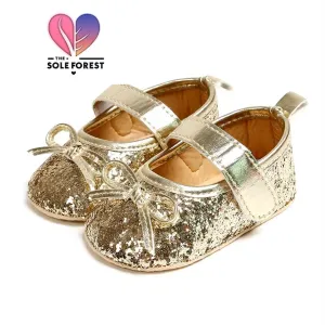 Golden Glitter Fairy Slippers