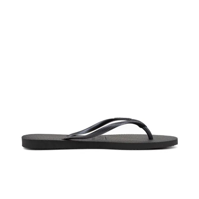 Havaianas Women&#39;s Beach 4000030-009 Slim Black Slippers