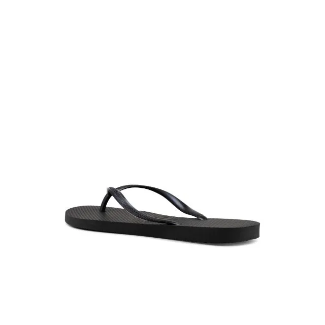 Havaianas Women&#39;s Beach 4000030-009 Slim Black Slippers