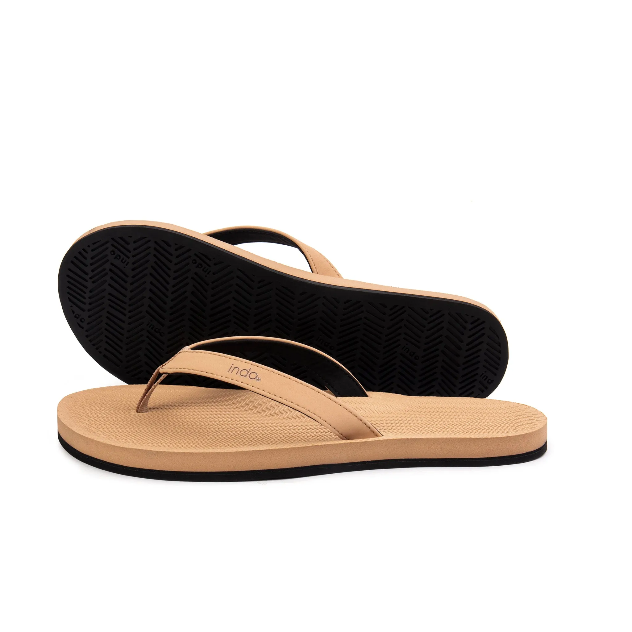 Indosole Women's Slippers - Soil Light