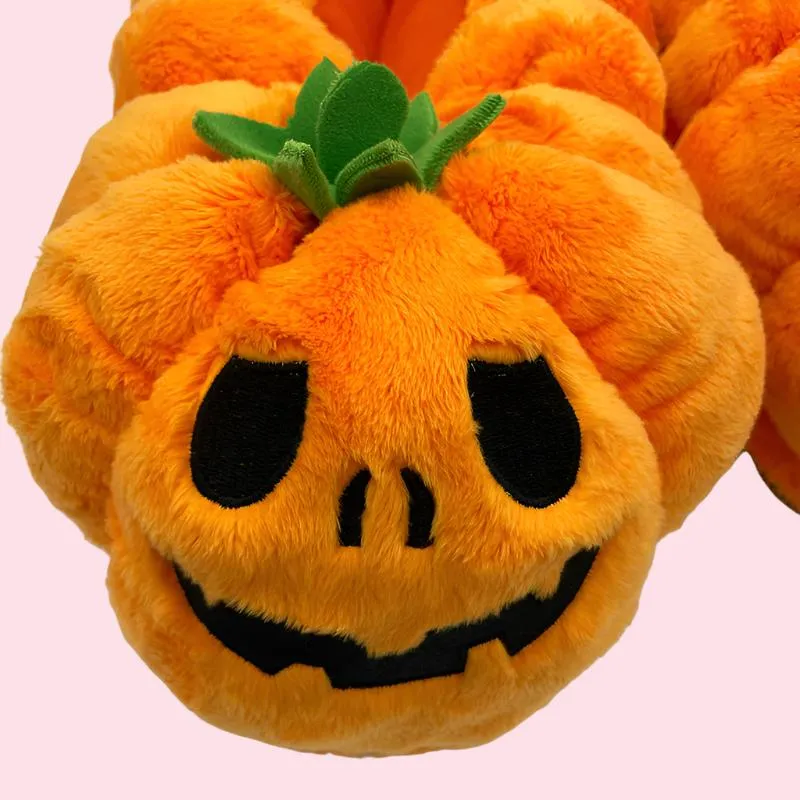 Jack-o'-Lounge Slippers | Spooky Halloweem Slippers