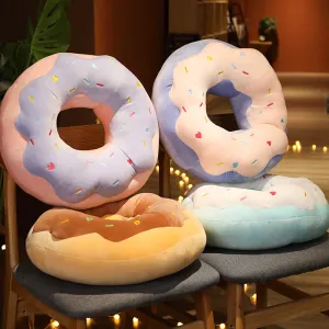 Kawaii Donut Plush Pillow