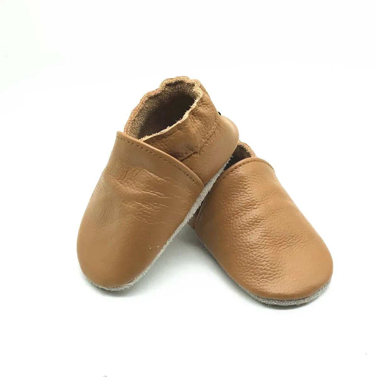 Leather Slipper Booties for Toddlers