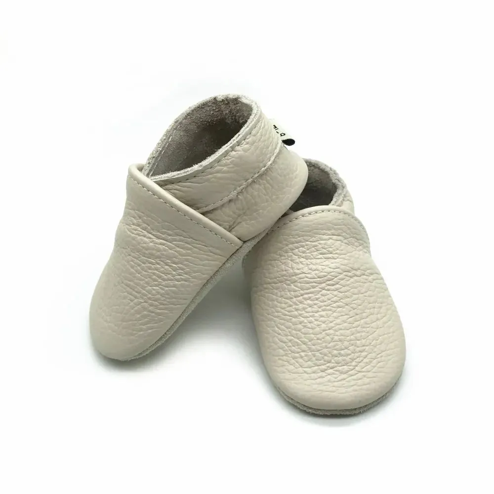 Leather Slipper Booties for Toddlers