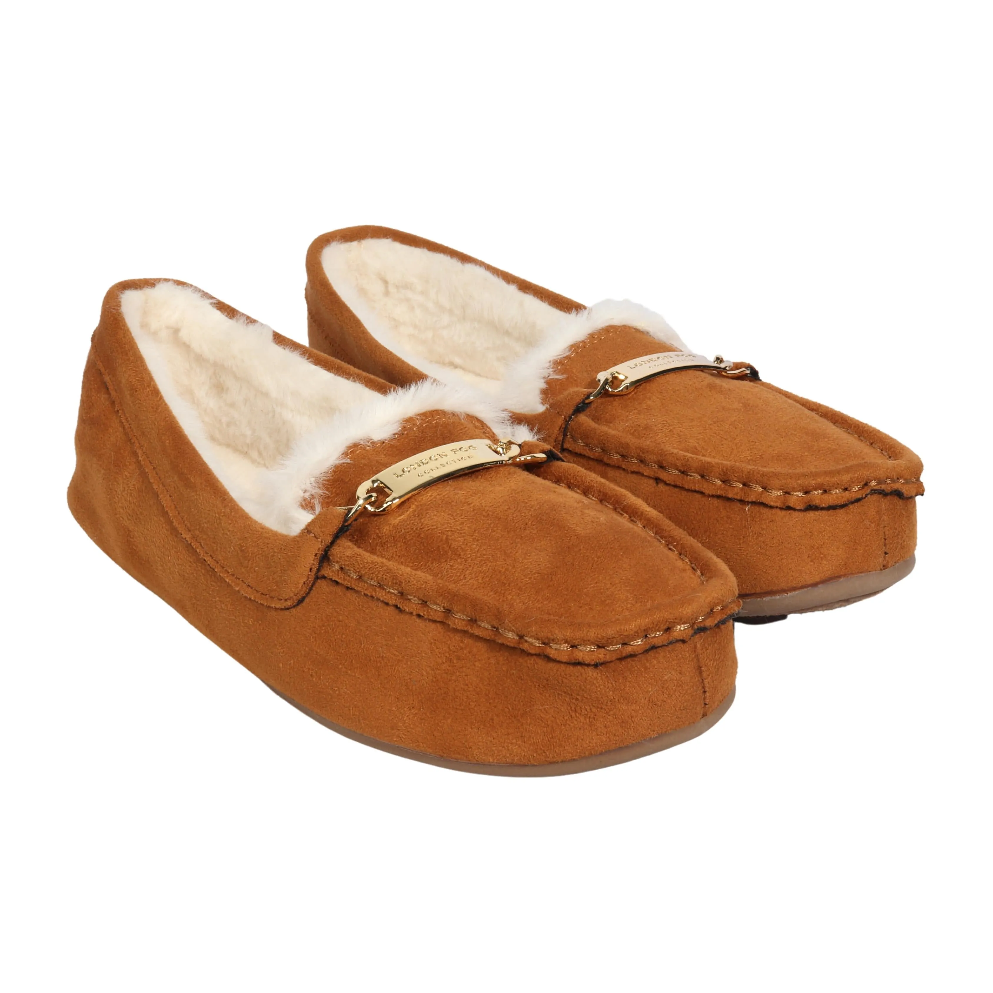 LONDON FOG - Women's Lisa Moccasin Slipper