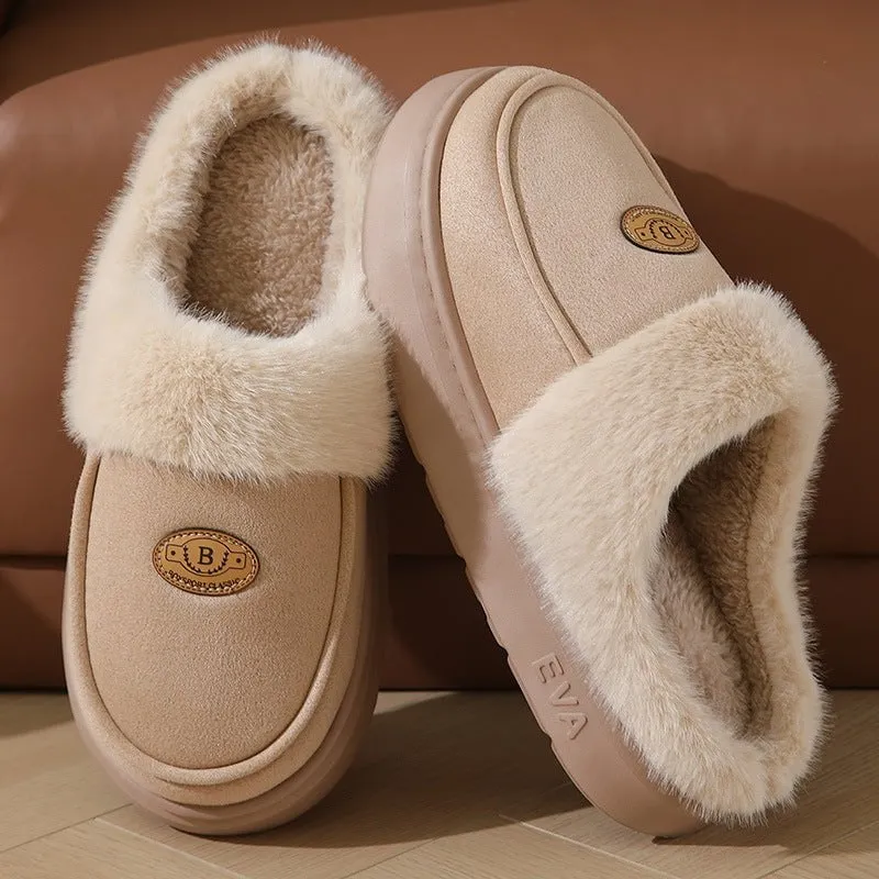 LovelyRLovely Men's Winter Plush Slippers