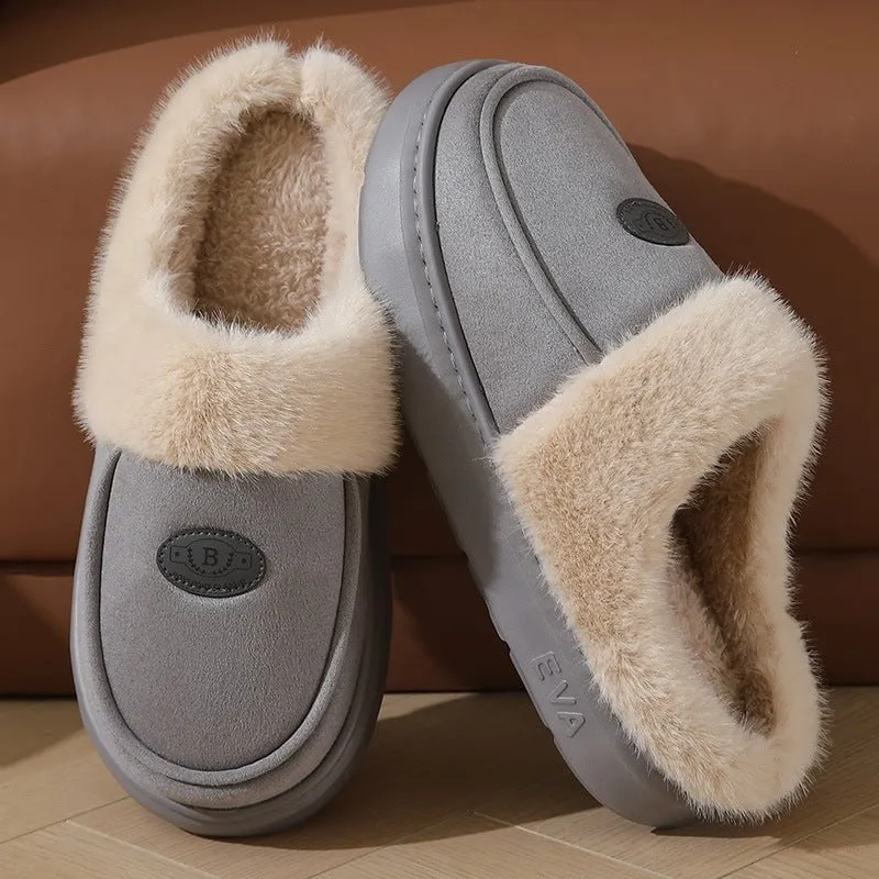 LovelyRLovely Men's Winter Plush Slippers