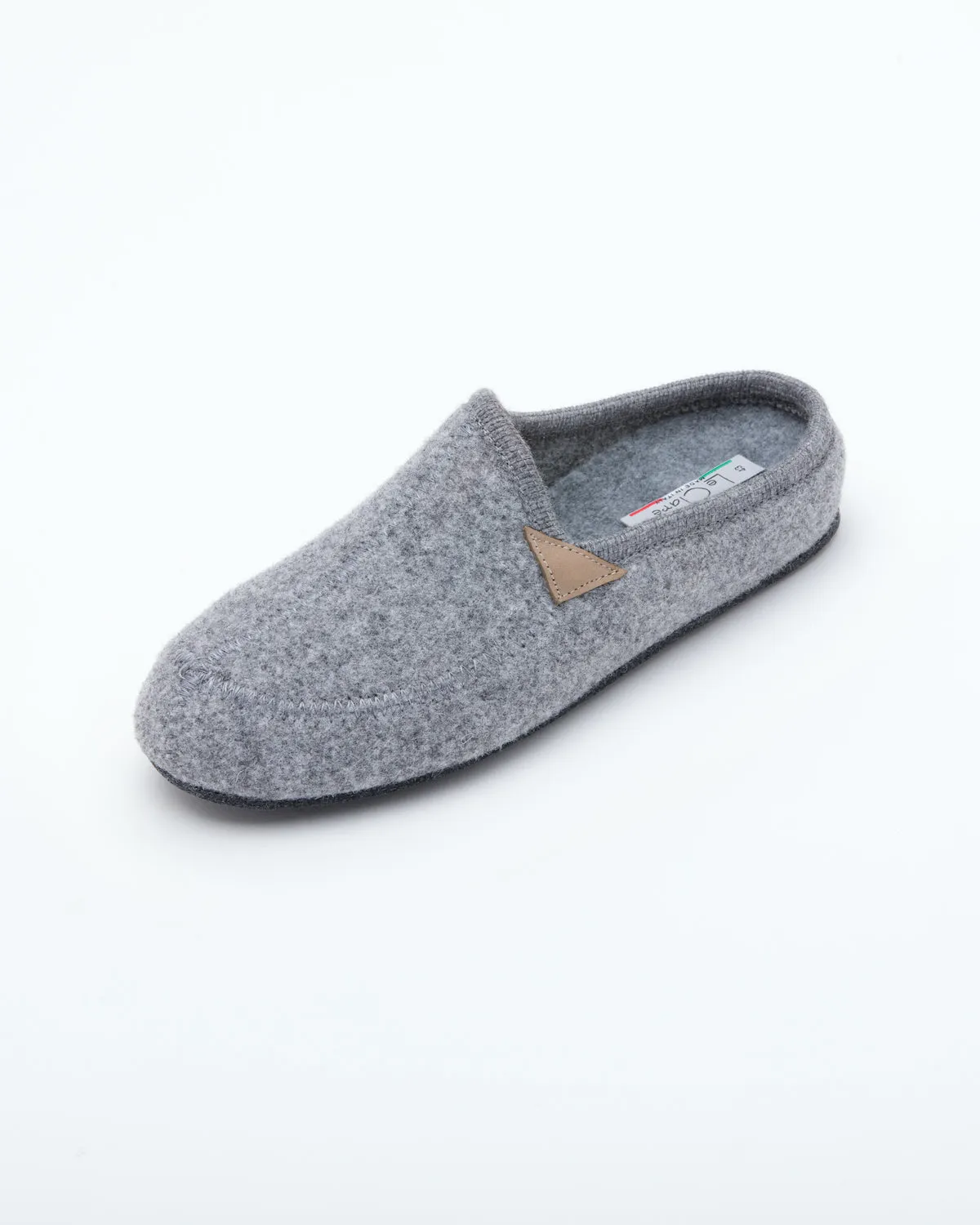 Men's Casies Wool Mule Slipper Grey