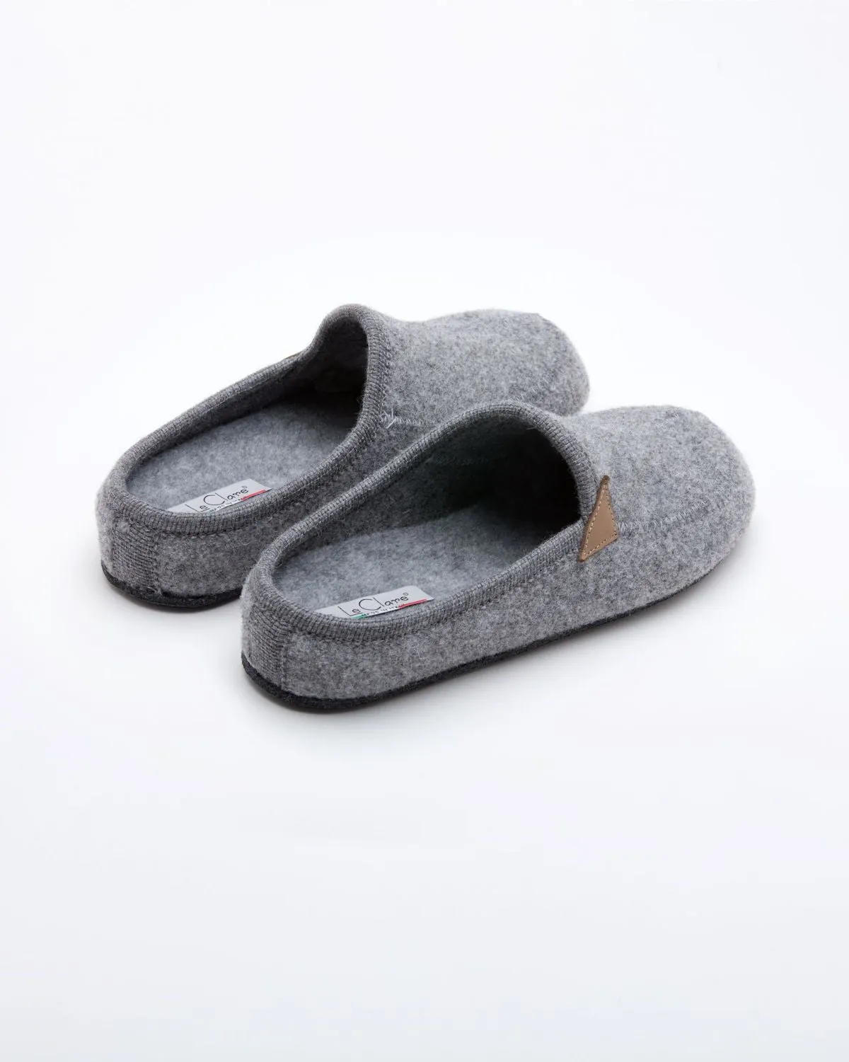 Men's Casies Wool Mule Slipper Grey