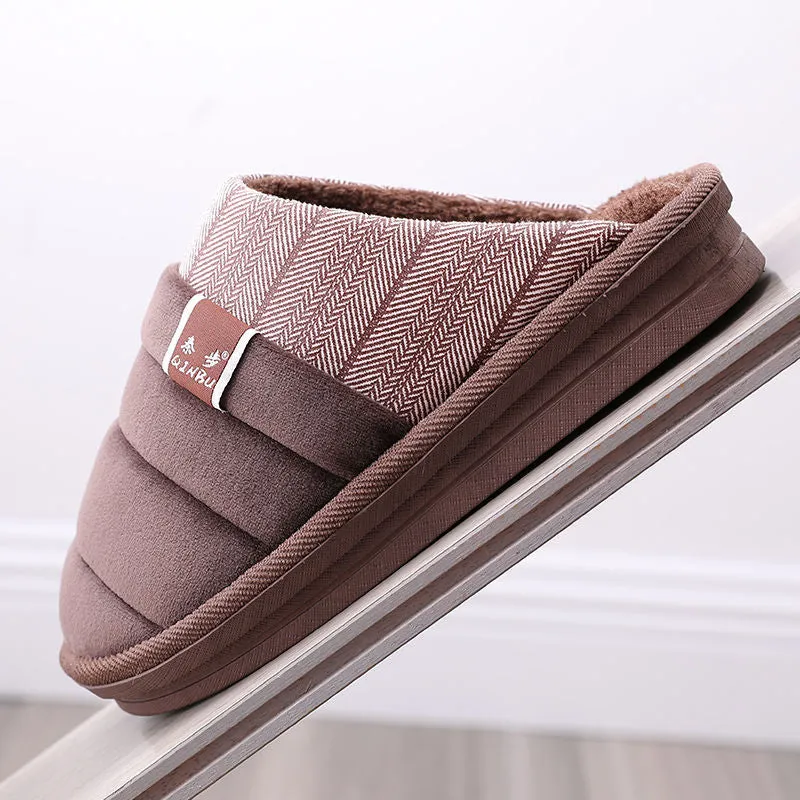 Men's Plush Indoor Slippers