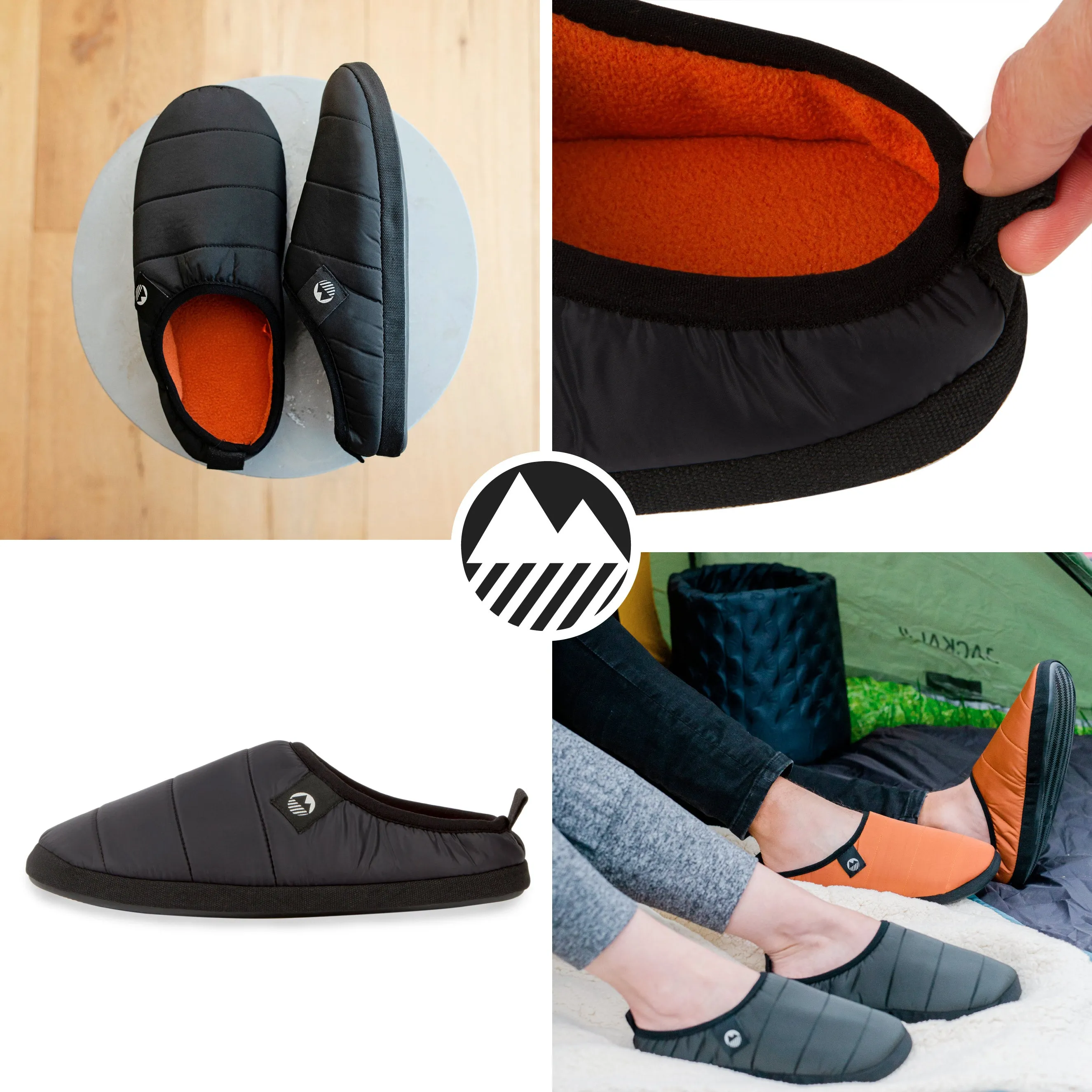 Men's Wolfa Ultra Warm Tent Slippers