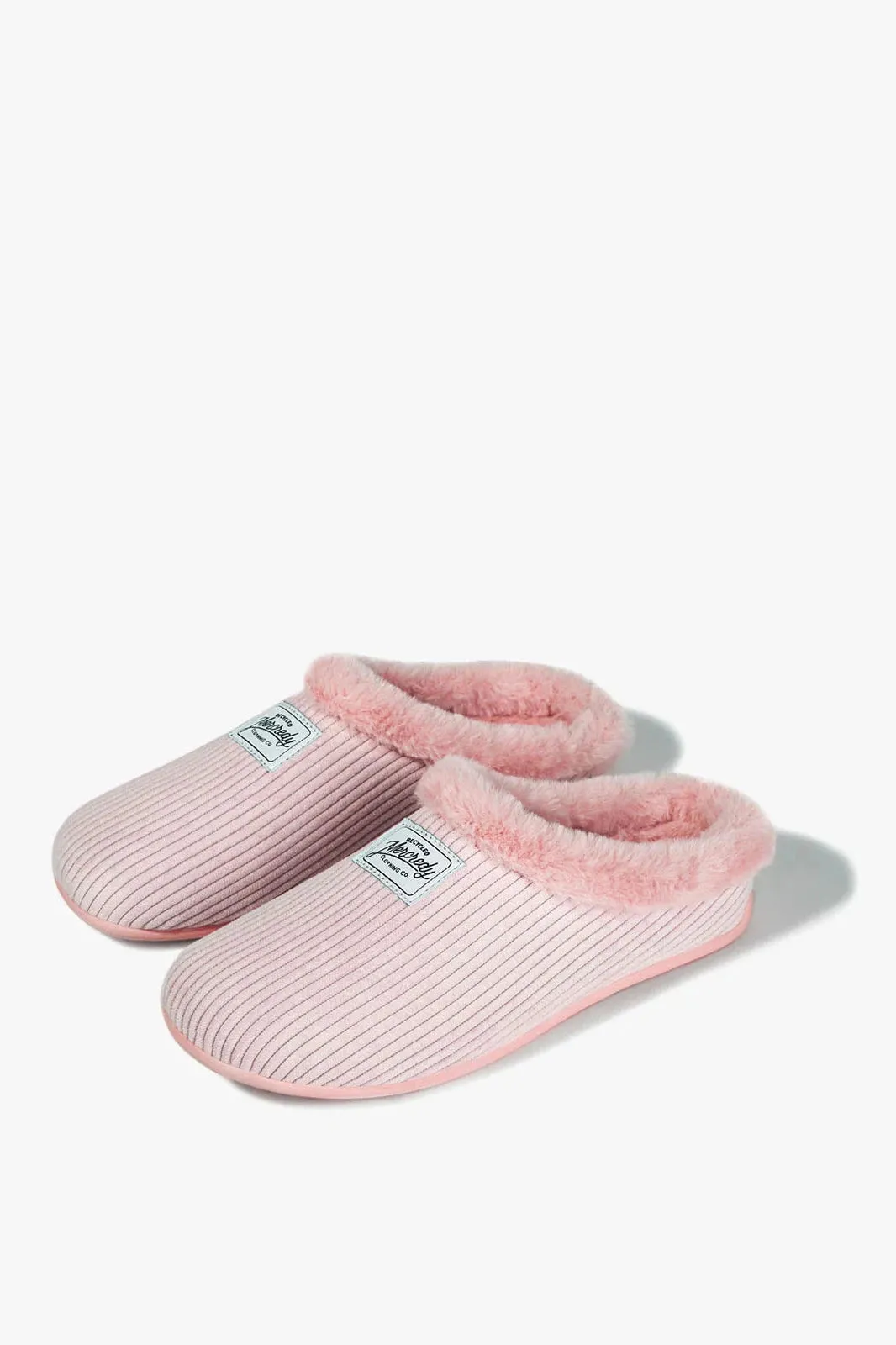 Mercredy Pink Cord Slipper - Pana Rosa