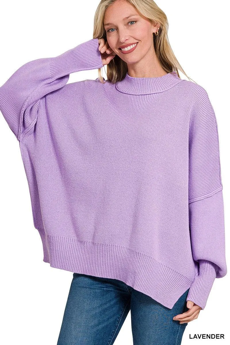 Oversized Crew Neck Sweater