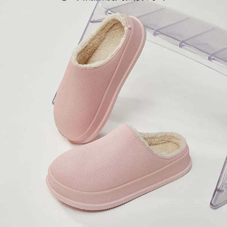 Owlkay Waterproof Warm Non-slip Slippers