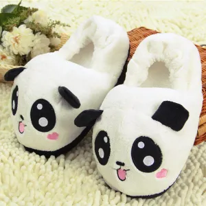 Panda Fluffy Slippers