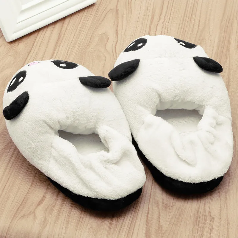 Panda Fluffy Slippers