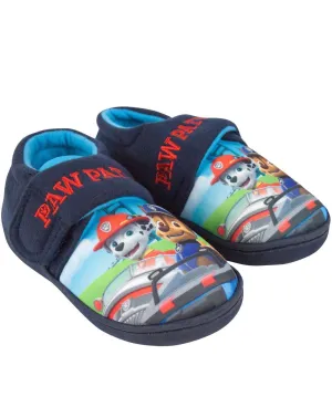 Paw Patrol Boys Blue Mule Slippers