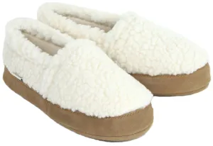 Polar Feet Women's Perfect Mocs - Cream Berber