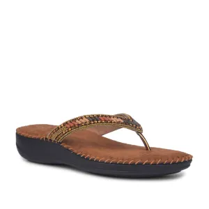 Senorita By Liberty Women STY-39 Brown Ethnic Sandal