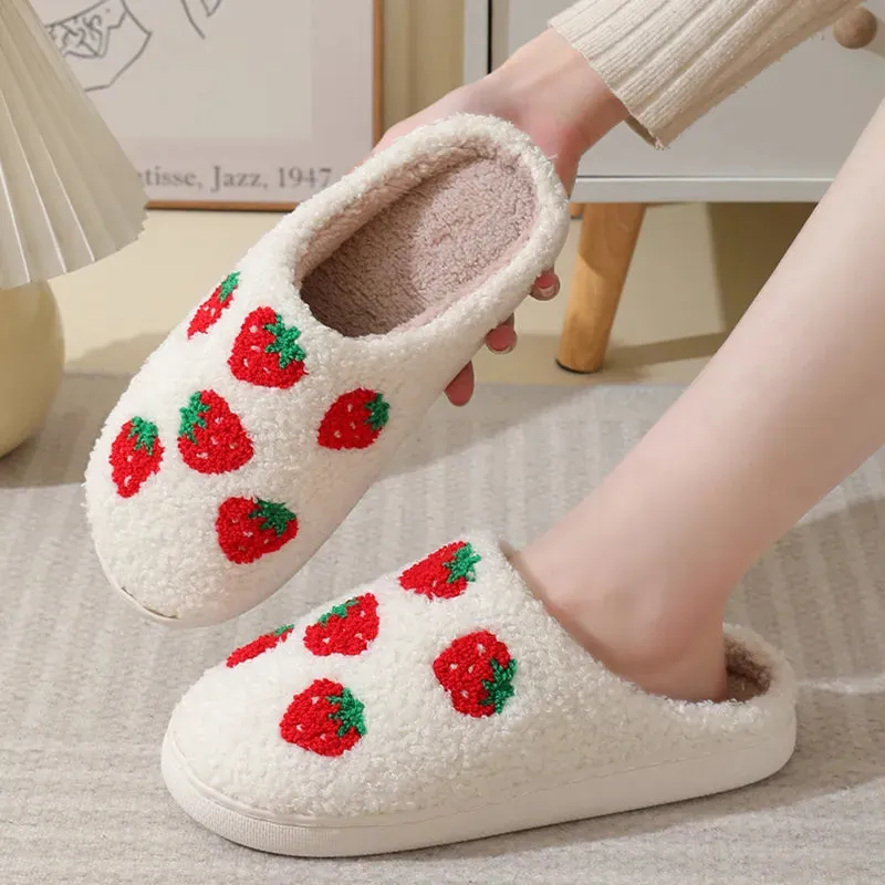 Slippers with Fruit for Women