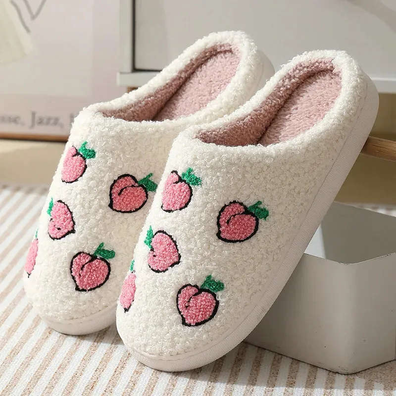 Slippers with Fruit for Women