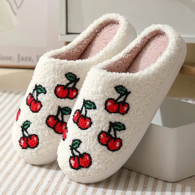 Slippers with Fruit for Women