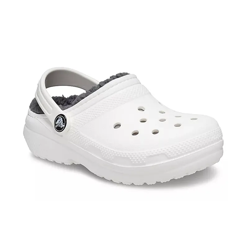 Women's Classic Lined Clog White/Grey