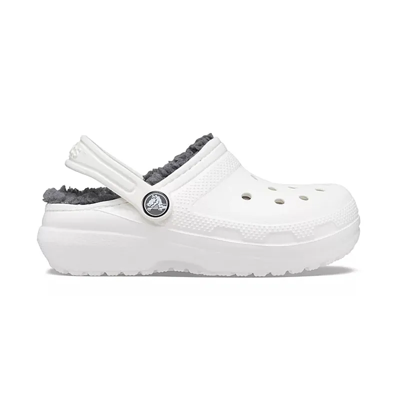 Women's Classic Lined Clog White/Grey